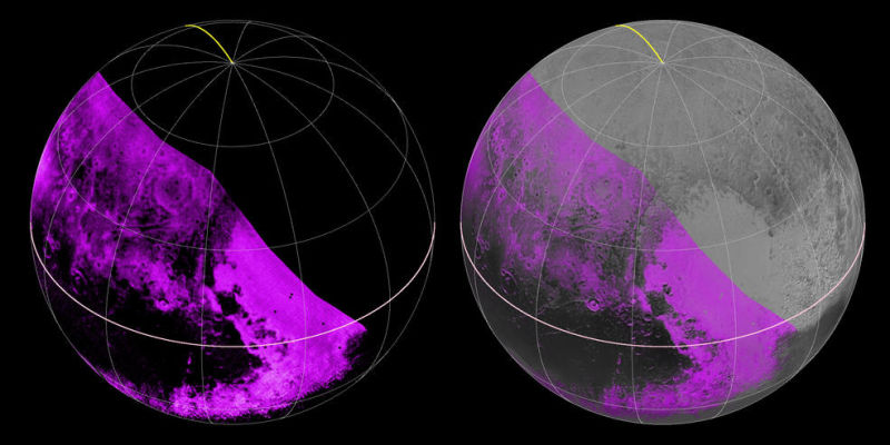 Illustration for article titled New, Insanely High-Resolution Pluto Images Include More Color—and Weird "Snakeskin" Textures